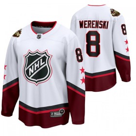 Columbus Blue Jackets Zach Werenski 8 2022 NHL All-Star Wit Authentic Shirt - Mannen